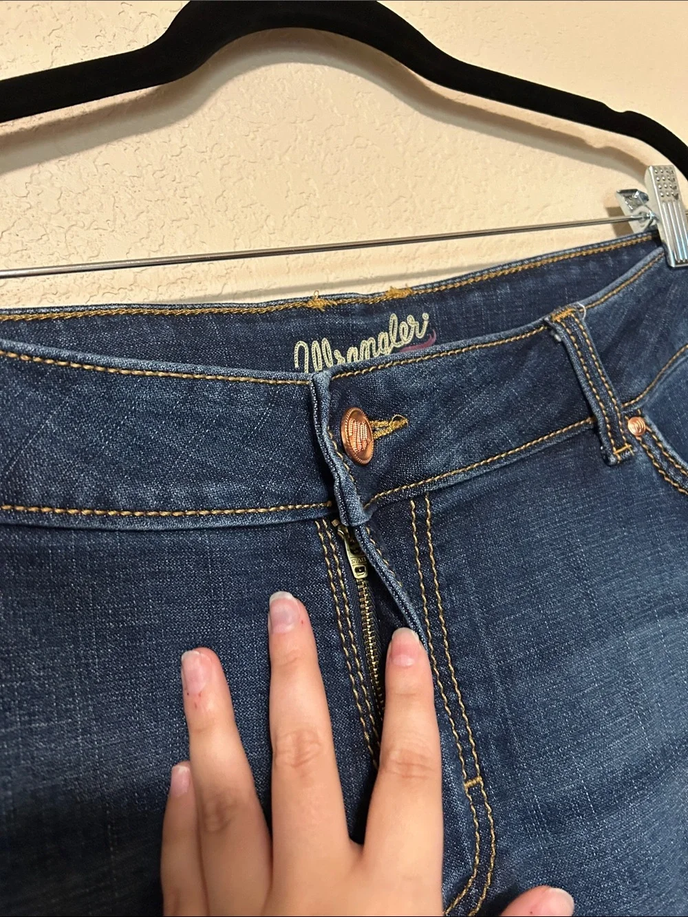 Wrangler inseam jeans